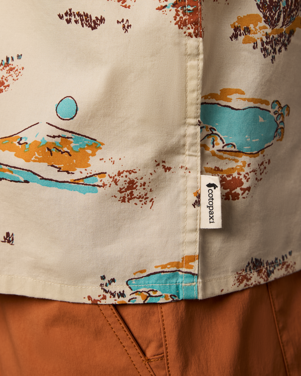 Estival Button Up Shirt Print Men's - Image 6