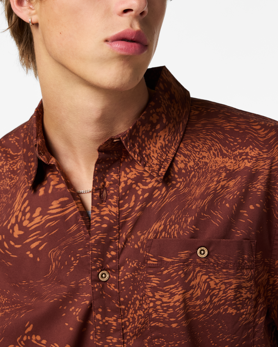 Estival Button Up Shirt Print Men's - Image 20