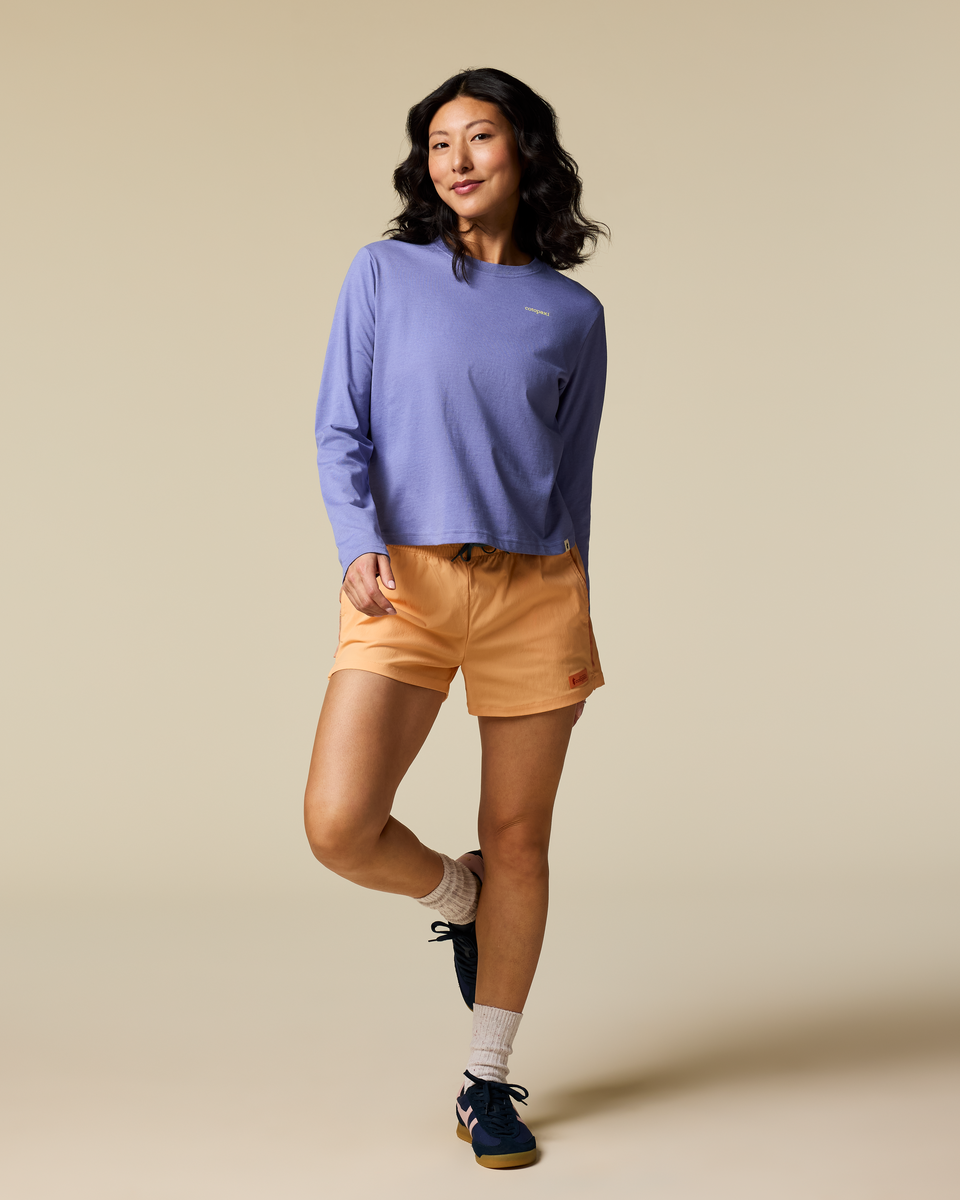 Flower Patch Long Sleeve T Shirt Women's - Image 3