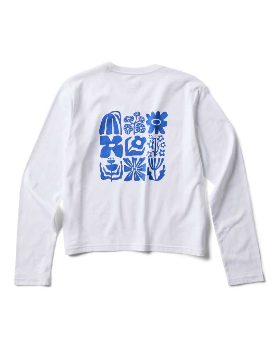 Flower Patch Long Sleeve T Shirt Women's - Image 13