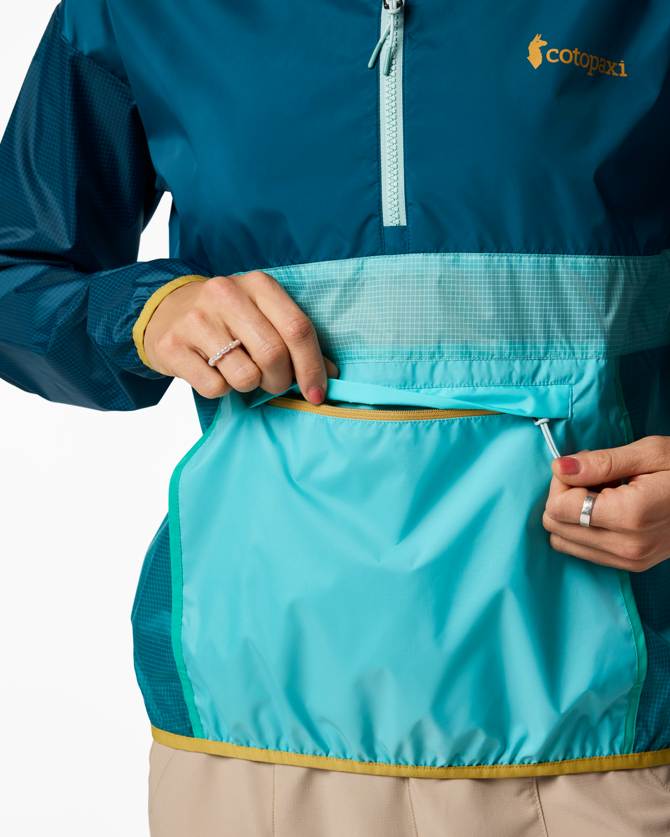 Teca Half Zip Windbreaker Women's - Image 19